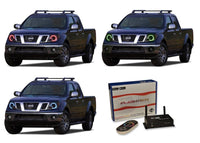 Nissan Frontier V.3 Fusion Color Change LED Halo Headlight Kit 2009-2019