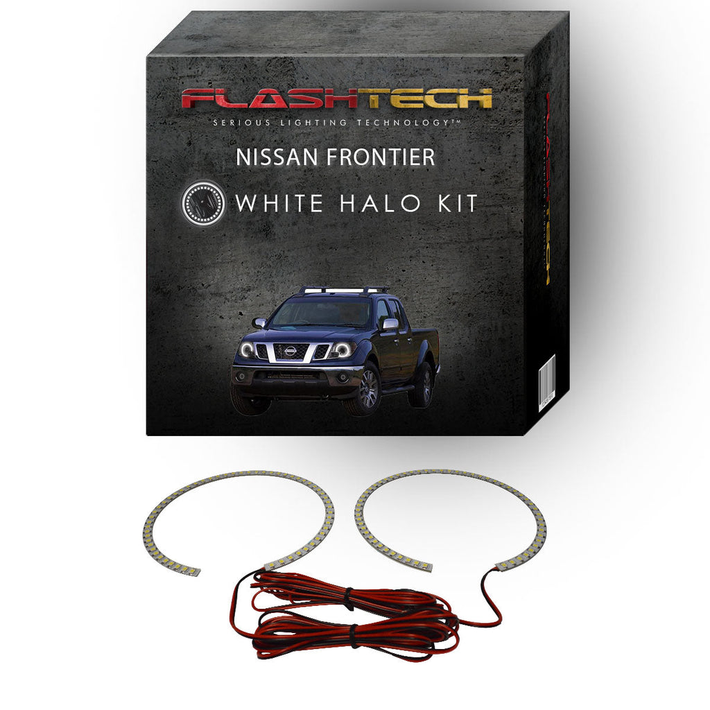 Nissan Frontier White LED Halo Headlight Kit 2009-2019