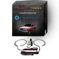 Nissan Frontier V.3 Fusion Color Change LED Halo Headlight Kit 1998-2000