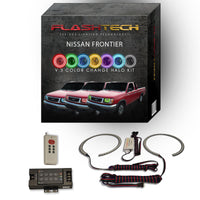 Nissan Frontier V.3 Fusion Color Change LED Halo Headlight Kit 1998-2000
