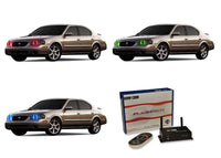 Nissan Maxima V.3 Fusion Color Change LED Halo Headlight Kit 2000-2001