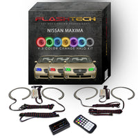 Nissan Maxima V.3 Fusion Color Change LED Halo Headlight Kit 2002-2003