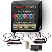Nissan Maxima V.3 Fusion Color Change LED Halo Headlight Kit 2002-2003