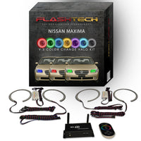 Nissan Maxima V.3 Fusion Color Change LED Halo Headlight Kit 2002-2003