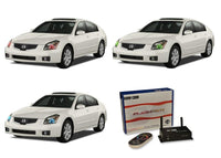 Nissan Maxima V.3 Fusion Color Change LED Halo Headlight Kit 2007-2008
