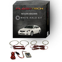 Nissan Maxima White LED Halo Headlight Kit 2007-2008