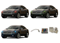 Nissan Maxima V.3 Fusion Color Change LED Halo Headlight Kit 2009-2014