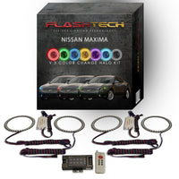 Nissan Maxima V.3 Fusion Color Change LED Halo Headlight Kit 2009-2014