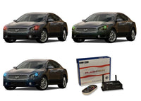 Nissan Maxima V.3 Fusion Color Change LED Halo Headlight Kit 2009-2014