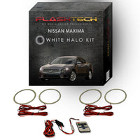 Nissan Maxima White LED Halo Headlight Kit 2009-2014