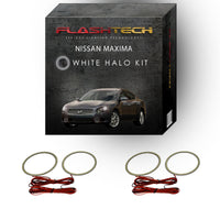 Nissan Maxima White LED Halo Headlight Kit 2009-2014