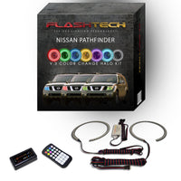 Nissan Pathfinder V.3 Fusion Color Change LED Halo Headlight Kit 2005-2012