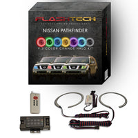 Nissan Pathfinder V.3 Fusion Color Change LED Halo Headlight Kit 2005-2012