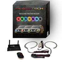 Nissan Pathfinder V.3 Fusion Color Change LED Halo Headlight Kit 2005-2012