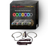 Nissan Pathfinder V.3 Fusion Color Change LED Halo Headlight Kit 2005-2012