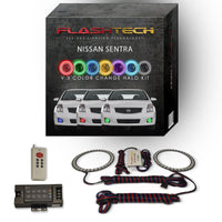 Nissan Sentra V.3 Fusion Color Change LED Halo Fog Light Kit 2007-2011