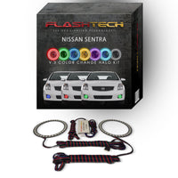 Nissan Sentra V.3 Fusion Color Change LED Halo Fog Light Kit 2007-2011