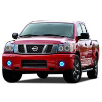 Nissan Titan ColorChase LED Halo Fog Light Kit 2004-2015
