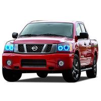 Nissan Titan ColorChase LED Halo Headlight Kit 2004-2015