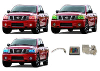 Nissan Titan V.3 Fusion Color Change LED Halo Headlight Kit 2004-2015