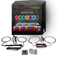 Nissan Titan V.3 Fusion Color Change LED Halo Headlight Kit 2004-2015