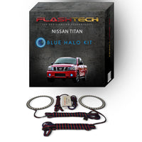 Nissan Titan V.3 Fusion Color Change LED Halo Fog Light Kit 2004-2015