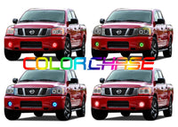 Nissan Titan ColorChase LED Halo Fog Light Kit 2004-2015