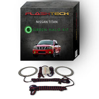 Nissan Titan V.3 Fusion Color Change LED Halo Fog Light Kit 2004-2015