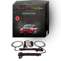 Nissan Titan V.3 Fusion Color Change LED Halo Fog Light Kit 2004-2015