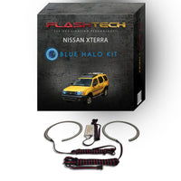 Nissan X-Terra V.3 Fusion Color Change LED Halo Headlight Kit 2000-2001
