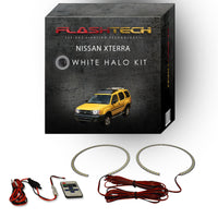 Nissan X-Terra White LED Halo Headlight Kit 2000-2001