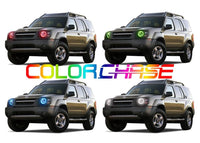 Nissan X-Terra ColorChase LED Halo Headlight Kit 2002-2004