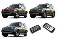 Nissan X-Terra V.3 Fusion Color Change LED Halo Headlight Kit 2002-2004