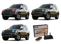 Nissan X-Terra V.3 Fusion Color Change LED Halo Headlight Kit 2002-2004