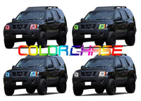 Nissan X-Terra ColorChase LED Halo Headlight Kit 2005-2015
