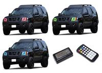 Nissan X-Terra V.3 Fusion Color Change LED Halo Headlight Kit 2005-2015