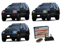 Nissan X-Terra V.3 Fusion Color Change LED Halo Headlight Kit 2005-2015