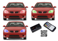 Pontiac G5 V.3 Fusion Color Change LED Halo Headlight Kit 2005-2010