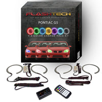 Pontiac G5 V.3 Fusion Color Change LED Halo Headlight Kit 2005-2010