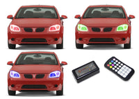 Pontiac G5 V.3 Fusion Color Change LED Halo Headlight Kit 2005-2010