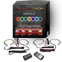Pontiac G5 V.3 Fusion Color Change LED Halo Headlight Kit 2005-2010