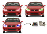 Pontiac G5 V.3 Fusion Color Change LED Halo Headlight Kit 2005-2010