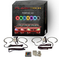 Pontiac G5 V.3 Fusion Color Change LED Halo Headlight Kit 2005-2010