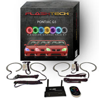 Pontiac G5 V.3 Fusion Color Change LED Halo Headlight Kit 2005-2010