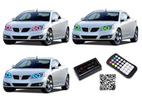 Pontiac G6 V.3 Fusion Color Change LED Halo Headlight Kit 2005-2010