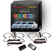 Pontiac G6 V.3 Fusion Color Change LED Halo Headlight Kit 2005-2010