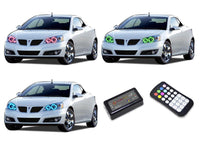 Pontiac G6 V.3 Fusion Color Change LED Halo Headlight Kit 2005-2010
