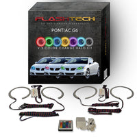 Pontiac G6 V.3 Fusion Color Change LED Halo Headlight Kit 2005-2010