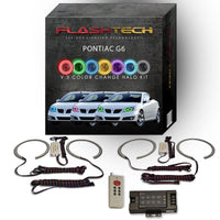 Pontiac G6 V.3 Fusion Color Change LED Halo Headlight Kit 2005-2010