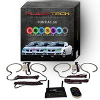 Pontiac G6 V.3 Fusion Color Change LED Halo Headlight Kit 2005-2010
